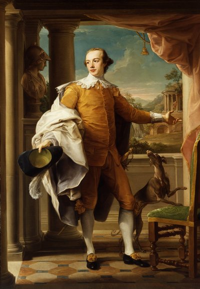 Porträt von Sir Wyndham Knatchbull-Wyndham von Pompeo Batoni